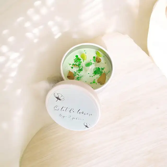 Bougie menthe myrrhe