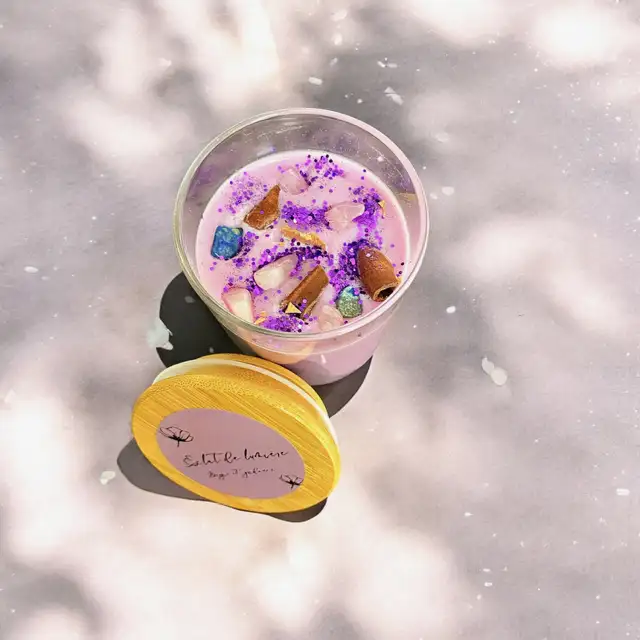 Bougie jasmin bergamote