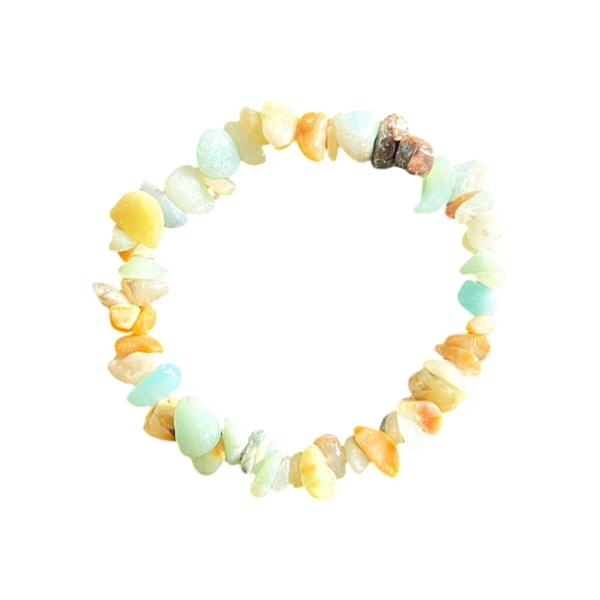 Bracelet en pierre naturelle blanc#4