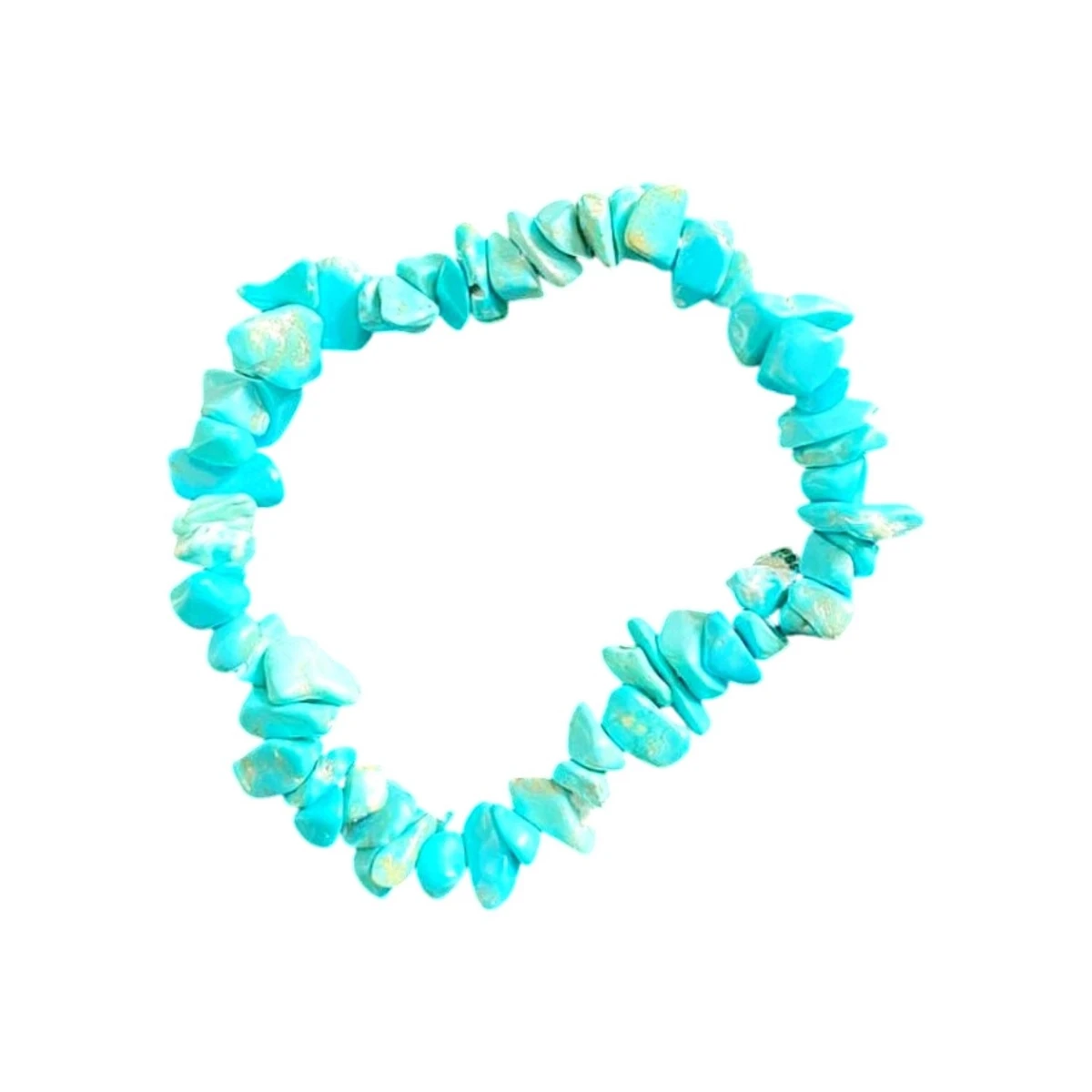Bracelet en pierre naturelle bleue #7